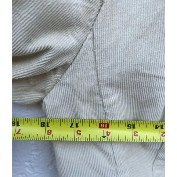 London Jean Womens Courdery Career Blazer Jacket Beige Sz 8 - Picture 9 of 9